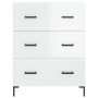 High glossy white plywood sideboard 69.5x34x180 cm by vidaXL, Sideboards - Ref: Foro24-3199747, Price: 178,08 €, Discount: %