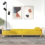 Sofa bed with armrests light yellow fabric by vidaXL, Sofas - Ref: Foro24-351891, Price: 218,09 €, Discount: %