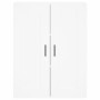 Tall white plywood sideboard 69.5x34x180 cm by vidaXL, Sideboards - Ref: Foro24-3199761, Price: 180,80 €, Discount: %