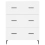 Tall white plywood sideboard 69.5x34x180 cm by vidaXL, Sideboards - Ref: Foro24-3199761, Price: 180,80 €, Discount: %