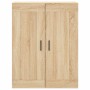 Aparador alto madera contrachapada color roble 69,5x34x180 cm de vidaXL, Aparadores - Ref: Foro24-3199764, Precio: 175,33 €, ...