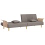 Sofa bed with armrests taupe gray fabric by vidaXL, Sofas - Ref: Foro24-351892, Price: 233,72 €, Discount: %