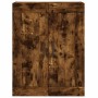 Aparador alto madera contrachapada roble ahumado 69,5x34x180 cm de vidaXL, Aparadores - Ref: Foro24-3199774, Precio: 173,90 €...