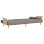 Sofá cama con reposabrazos tela gris taupe de vidaXL, Sofás - Ref: Foro24-351892, Precio: 233,72 €, Descuento: %