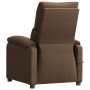 Sillón reclinable eléctrico de tela marrón de vidaXL, Sillones - Ref: Foro24-3073825, Precio: 243,88 €, Descuento: %