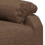 Brown Fabric Electric Recliner by vidaXL, Armchairs - Ref: Foro24-3073825, Price: 243,88 €, Discount: %