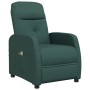 Electric massage chair dark green fabric by vidaXL, Electric massage chairs - Ref: Foro24-3073612, Price: 216,40 €, Discount: %