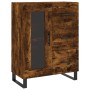 Aparador alto madera contrachapada roble ahumado 69,5x34x180 cm de vidaXL, Aparadores - Ref: Foro24-3199966, Precio: 173,50 €...