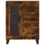 Tall smoked oak plywood sideboard 69.5x34x180 cm by vidaXL, Sideboards - Ref: Foro24-3199966, Price: 173,50 €, Discount: %