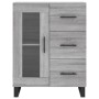 Hohes Sideboard Sonoma graues Sperrholz 69,5x34x180 cm von vidaXL, Sideboards - Ref: Foro24-3199967, Preis: 178,68 €, Rabatt: %