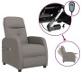 Electric massage chair taupe gray fabric by vidaXL, Electric massage chairs - Ref: Foro24-3073614, Price: 212,21 €, Discount: %