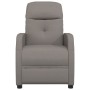 Electric massage chair taupe gray fabric by vidaXL, Electric massage chairs - Ref: Foro24-3073614, Price: 212,21 €, Discount: %