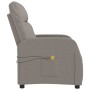 Electric massage chair taupe gray fabric by vidaXL, Electric massage chairs - Ref: Foro24-3073614, Price: 212,21 €, Discount: %