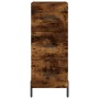 Aparador de madera contrachapada roble ahumado 34,5x34x180 cm de vidaXL, Aparadores - Ref: Foro24-3200206, Precio: 119,71 €, ...