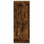 Aparador de madera contrachapada roble ahumado 34,5x34x180 cm de vidaXL, Aparadores - Ref: Foro24-3200206, Precio: 119,71 €, ...