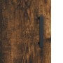 Aparador de madera contrachapada roble ahumado 34,5x34x180 cm de vidaXL, Aparadores - Ref: Foro24-3200206, Precio: 119,71 €, ...