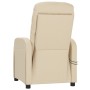 Cream fabric electric massage chair by vidaXL, Electric massage chairs - Ref: Foro24-3073615, Price: 183,99 €, Discount: %