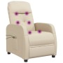 Cream fabric electric massage chair by vidaXL, Electric massage chairs - Ref: Foro24-3073615, Price: 183,99 €, Discount: %