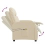 Cream fabric electric massage chair by vidaXL, Electric massage chairs - Ref: Foro24-3073615, Price: 183,99 €, Discount: %