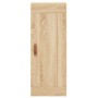 Aparador de madera contrachapada roble Sonoma 34,5x34x180 cm de vidaXL, Aparadores - Ref: Foro24-3200364, Precio: 92,64 €, De...