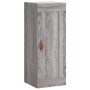 Aparador alto madera contrachapada gris Sonoma 34,5x34x180 cm de vidaXL, Aparadores - Ref: Foro24-3200367, Precio: 96,49 €, D...