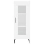 Aparador alto madera contrachapada blanco 34,5x34x180 cm de vidaXL, Aparadores - Ref: Foro24-3200401, Precio: 101,99 €, Descu...