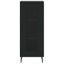 Aparador de madera contrachapada negro 34,5x34x180 cm de vidaXL, Aparadores - Ref: Foro24-3200402, Precio: 101,29 €, Descuent...