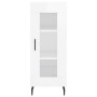 Tall white glossy plywood sideboard 34.5x34x180 cm by vidaXL, Sideboards - Ref: Foro24-3200403, Price: 107,17 €, Discount: %