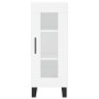 Tall white plywood sideboard 34.5x34x180 cm by vidaXL, Sideboards - Ref: Foro24-3200409, Price: 103,99 €, Discount: %