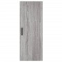 Aparador alto madera contrachapada gris Sonoma 34,5x34x180 cm de vidaXL, Aparadores - Ref: Foro24-3199047, Precio: 100,99 €, ...