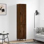 Tall oak brown plywood highboard 34.5x34x180 cm by vidaXL, Sideboards - Ref: Foro24-3199128, Price: 117,41 €, Discount: %