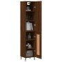 Tall oak brown plywood highboard 34.5x34x180 cm by vidaXL, Sideboards - Ref: Foro24-3199128, Price: 117,41 €, Discount: %