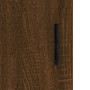 Tall oak brown plywood highboard 34.5x34x180 cm by vidaXL, Sideboards - Ref: Foro24-3199128, Price: 117,41 €, Discount: %