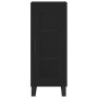 Black plywood sideboard 34.5x34x180 cm by vidaXL, Sideboards - Ref: Foro24-3200410, Price: 113,16 €, Discount: %