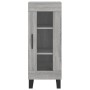 Aparador alto madera contrachapada gris Sonoma 34,5x34x180 cm de vidaXL, Aparadores - Ref: Foro24-3200415, Precio: 103,75 €, ...