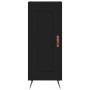 Black plywood sideboard 34.5x34x180 cm by vidaXL, Sideboards - Ref: Foro24-3200426, Price: 104,99 €, Discount: %