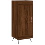 Aparador alto madera contrachapada roble marrón 34,5x34x180 cm de vidaXL, Aparadores - Ref: Foro24-3200432, Precio: 109,09 €,...