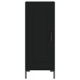 Aparador de madera contrachapada negro 34,5x34x180 cm de vidaXL, Aparadores - Ref: Foro24-3200450, Precio: 100,90 €, Descuent...