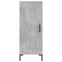 Aparador de madera contrachapada gris hormigón 34,5x34x180 cm de vidaXL, Aparadores - Ref: Foro24-3200453, Precio: 97,65 €, D...