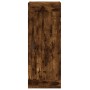 Aparador de madera contrachapada roble ahumado 34,5x34x180 cm de vidaXL, Aparadores - Ref: Foro24-3200454, Precio: 101,26 €, ...