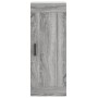 Aparador alto madera contrachapada gris Sonoma 34,5x34x180 cm de vidaXL, Aparadores - Ref: Foro24-3200455, Precio: 106,99 €, ...