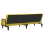 Sofá cama con reposabrazos terciopelo amarillo de vidaXL, Sofás - Ref: Foro24-351899, Precio: 232,42 €, Descuento: %