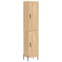 Oak Sonoma plywood sideboard 34.5x34x180 cm by vidaXL, Sideboards - Ref: Foro24-3200460, Price: 104,25 €, Discount: %