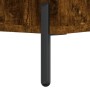 Aparador de madera contrachapada roble ahumado 34,5x34x180 cm de vidaXL, Aparadores - Ref: Foro24-3200462, Precio: 108,46 €, ...