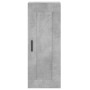 Aparador de madera contrachapada gris hormigón 34,5x34x180 cm de vidaXL, Aparadores - Ref: Foro24-3200461, Precio: 102,17 €, ...