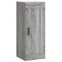 Aparador alto madera contrachapada gris Sonoma 34,5x34x180 cm de vidaXL, Aparadores - Ref: Foro24-3200463, Precio: 108,40 €, ...