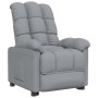 Sillón reclinable de tela gris claro de vidaXL, Sillones - Ref: Foro24-289796, Precio: 202,26 €, Descuento: %