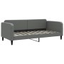 Sofá cama tela gris oscuro 90x200 cm de vidaXL, Camas y somieres - Ref: Foro24-354034, Precio: 218,63 €, Descuento: %