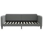 Sofá cama tela gris oscuro 90x200 cm de vidaXL, Camas y somieres - Ref: Foro24-354034, Precio: 218,63 €, Descuento: %