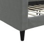 Sofá cama tela gris oscuro 90x200 cm de vidaXL, Camas y somieres - Ref: Foro24-354034, Precio: 218,63 €, Descuento: %